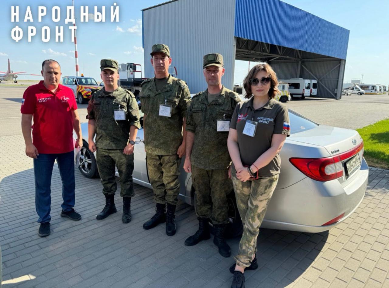 «Вперед, к Победе!»: Народный фронт отправил очередной автомобиль на передовую.