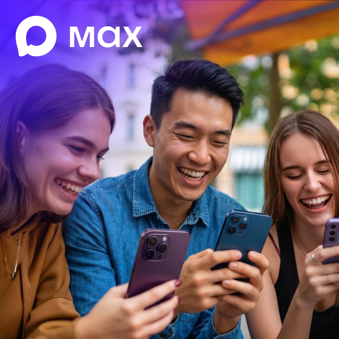 В MAX зарегистрировались 7 миллионов иностранных пользователей