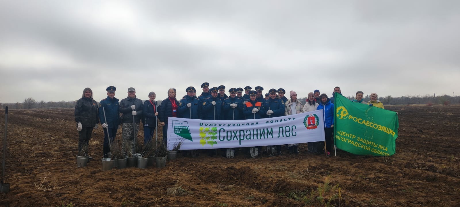 Всероссийская акция «Сохраним лес» в Волгоградской области